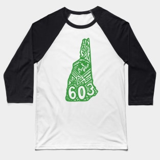 NH.603.GREEN Baseball T-Shirt